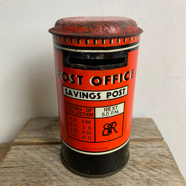 Vintage Spardose Post Office