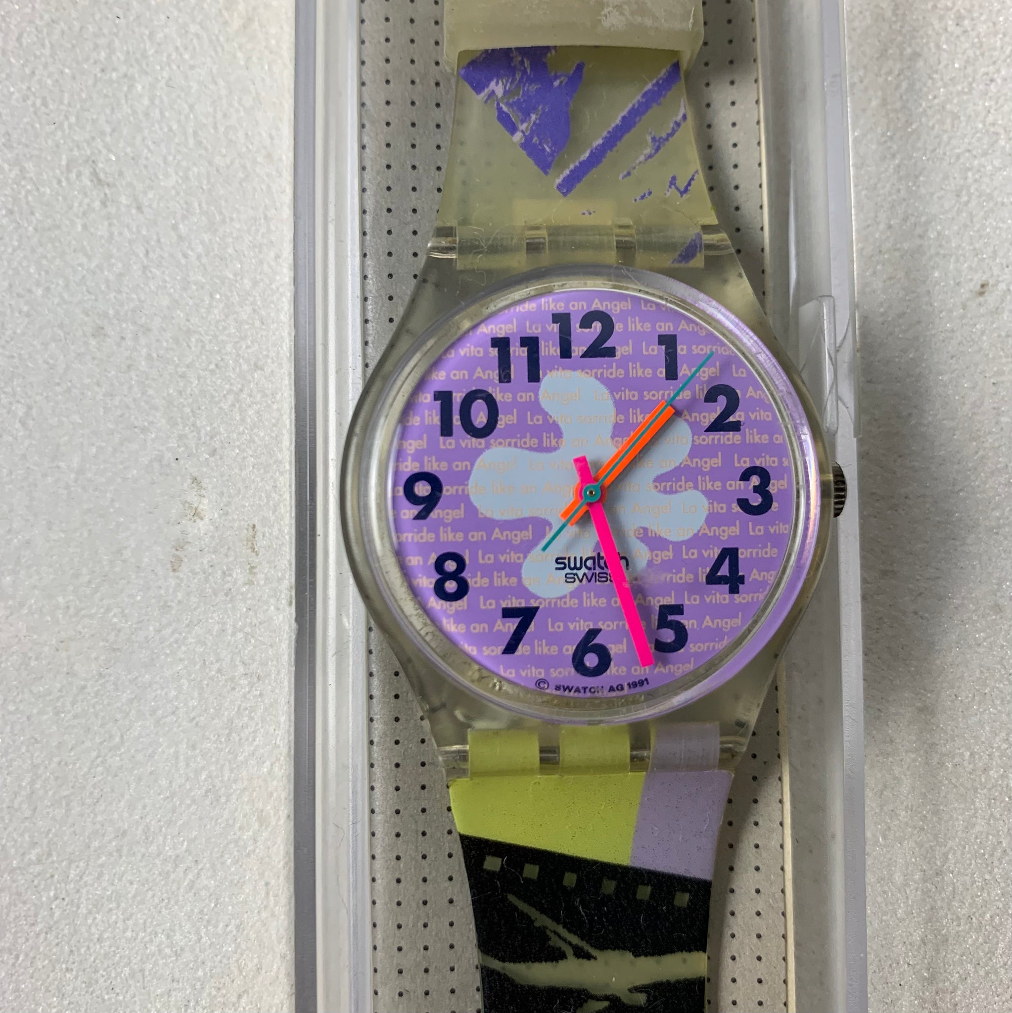 Swatch Uhr Rave Like An Angel OVP