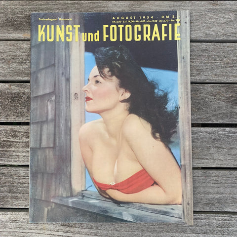 Magazin Kunst und Fotografie August 1954