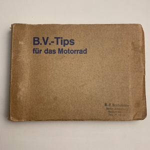 B.V.-Tips für das Motorrad