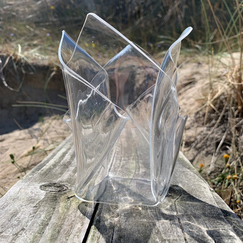 Vintage Acrylglas Vase