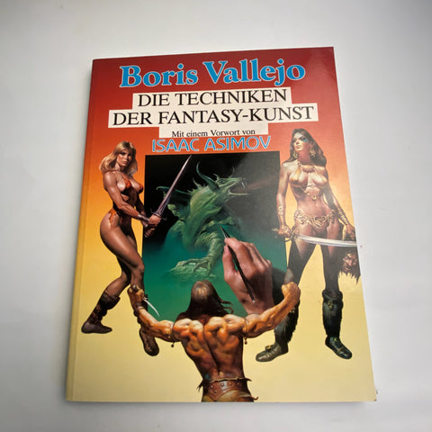 Comic Boris Vallejo Die Techniken der Fantasy - Kunst