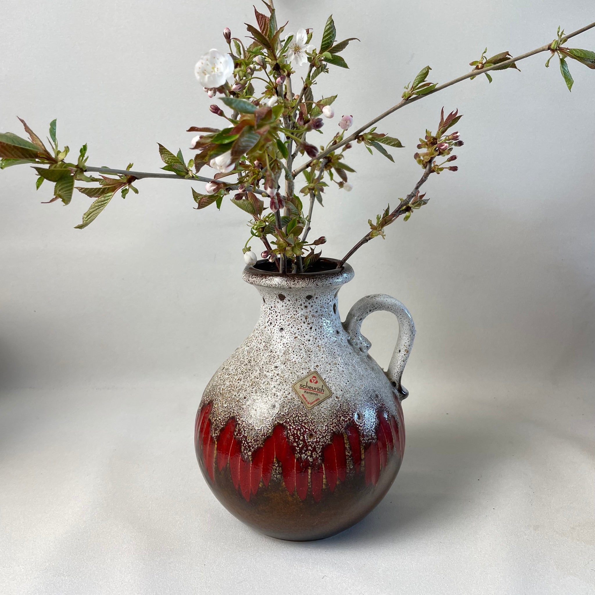 Keramik Vase von Scheurich Fat Lava 495-20