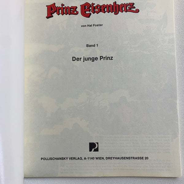 Prinz Eisenherz die goldene Ausgabe Band 1 bis 5