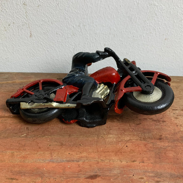 Vintage Harley Davidson von Hubley aus Gusseisen