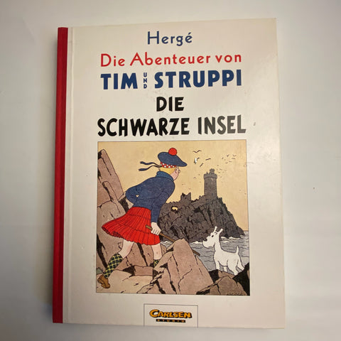 Comic Die Abenteuer von Tim und Struppi Die schwarze Insel