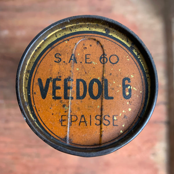 Vintage Öldose Veedol