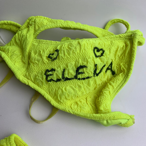 Charity Verkauf Bikini von Elena Miras aus dem Dschungelcamp 2020