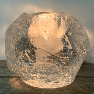Teelichthalter Snowball von Ann Wärff für Kosta Boda