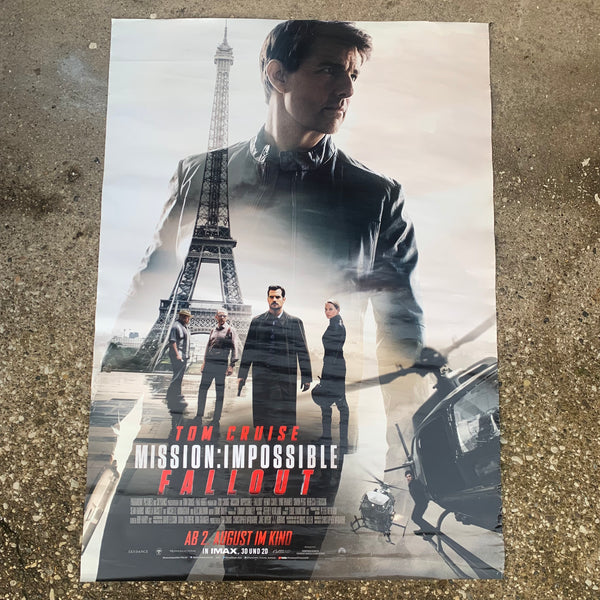 Kino Plakat Mission Impossible Fallout