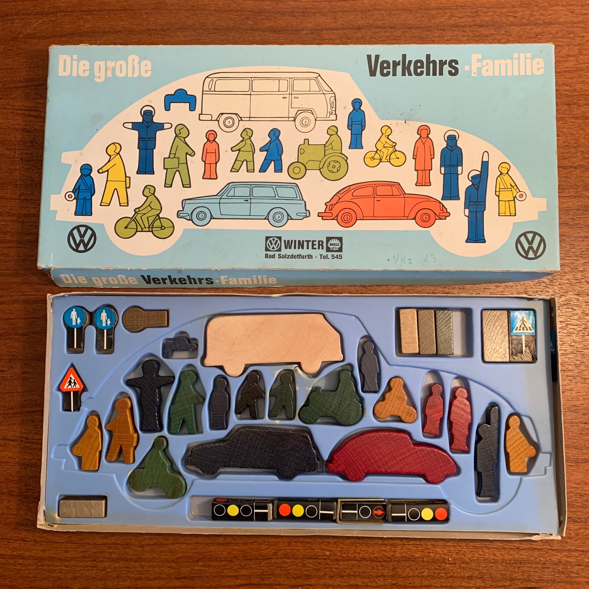 VW Spiel Spielzeug Verkehrsfamilie