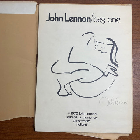 Bag One von John Lennon Lithographien