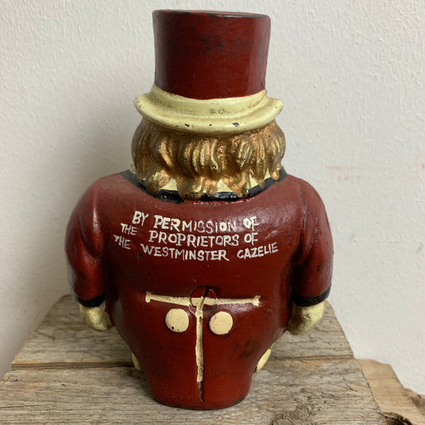 Antike mechanische Spardose Transvaal Money Box Spardose