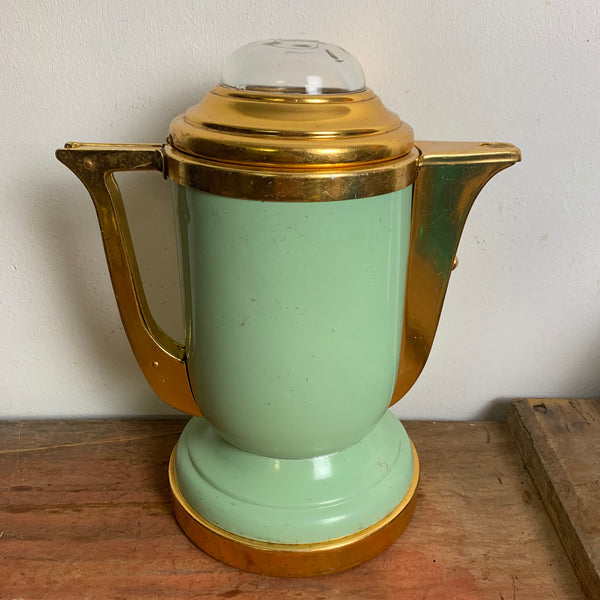 Vintage französischer Percolator Kaffeekocher