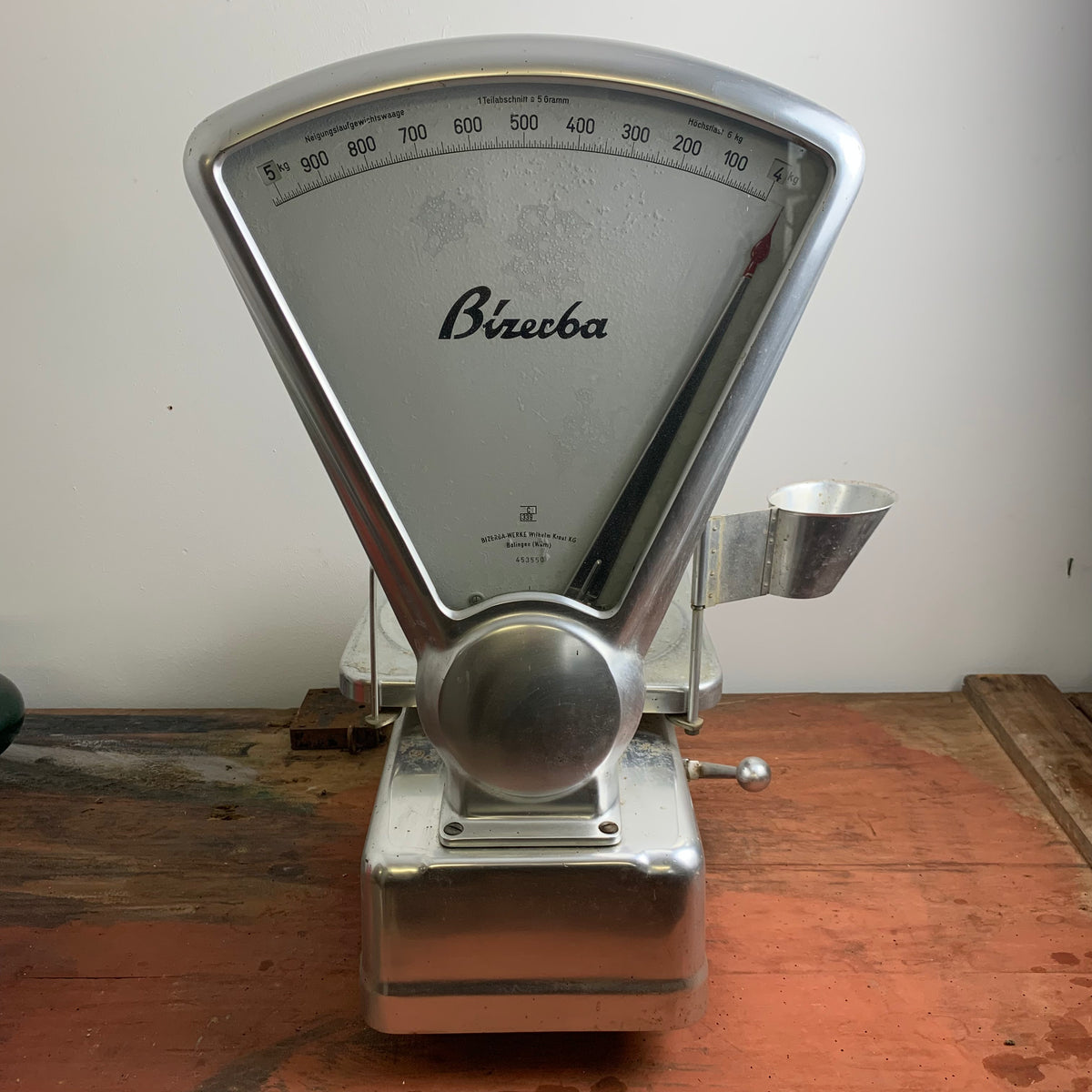 Vintage Neigungswaage von Bizerba – Trödelfuchs Vintage Shop