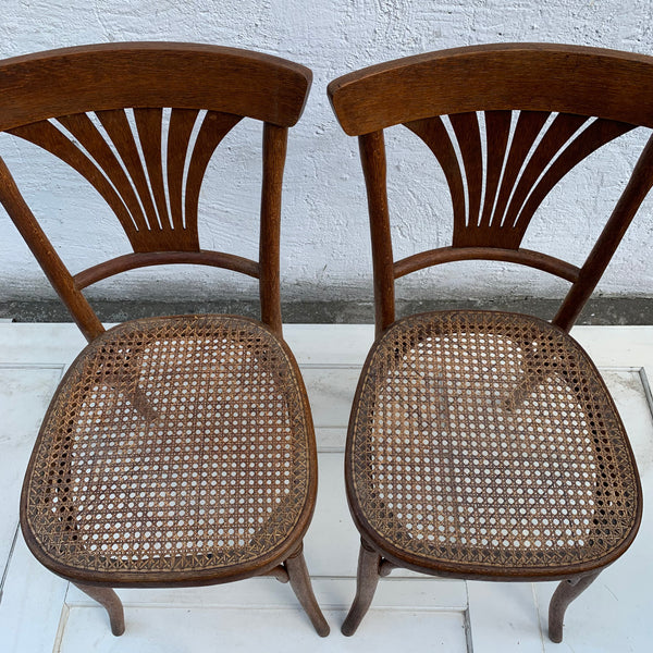2 Antike Stühle von Thonet No. 221