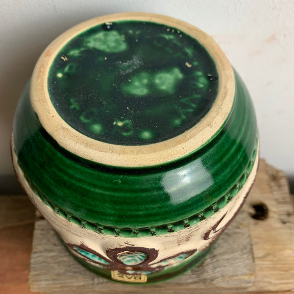 Vintage Keramik Blumen Übertopf von Bay