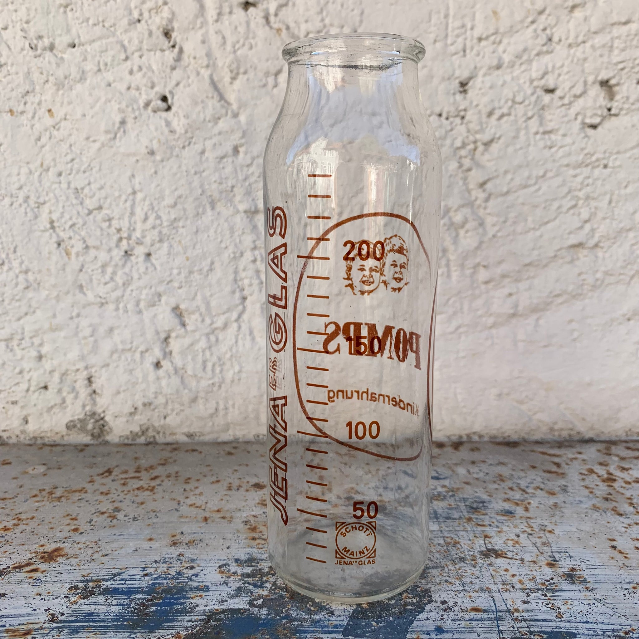 Vintage Babyflasche aus Glas – Trödelfuchs Vintage Shop