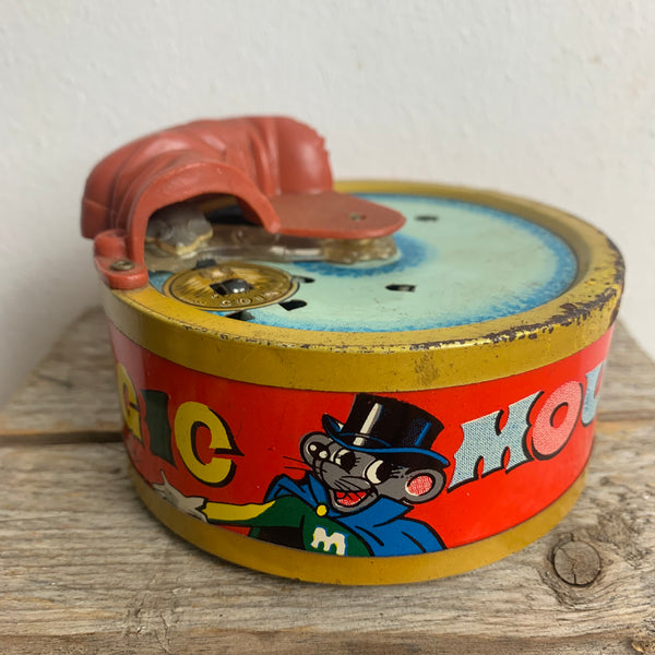 Vintage Spardose Magic Mouse Bank