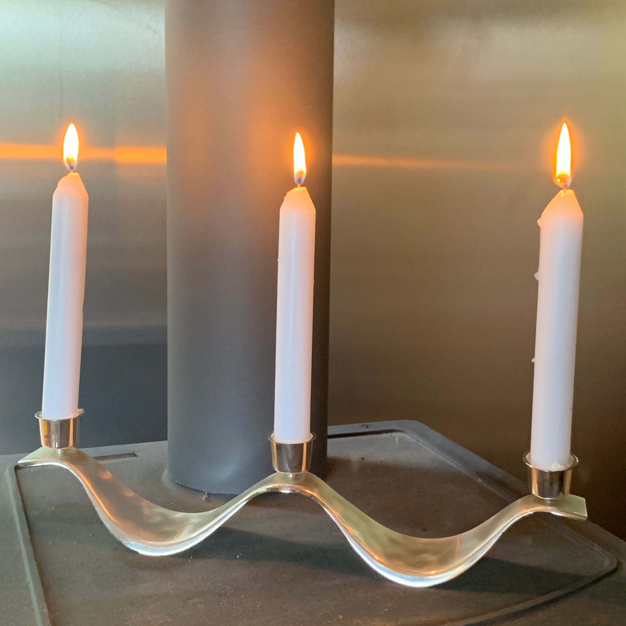 WMF Kerzenständer Ikora versilbert