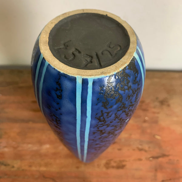 Vintage Keramik Vase von Überlacker 457 / 25