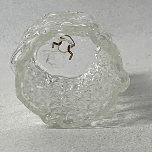Ersatzglas für Doria Leuchte Ice Glas Röhre H-12 D-4
