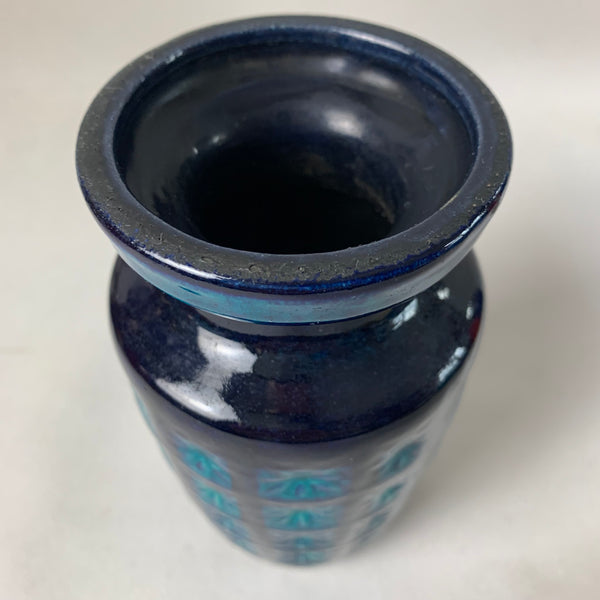 Keramik Vase von Scheurich 261-15 blau türkis