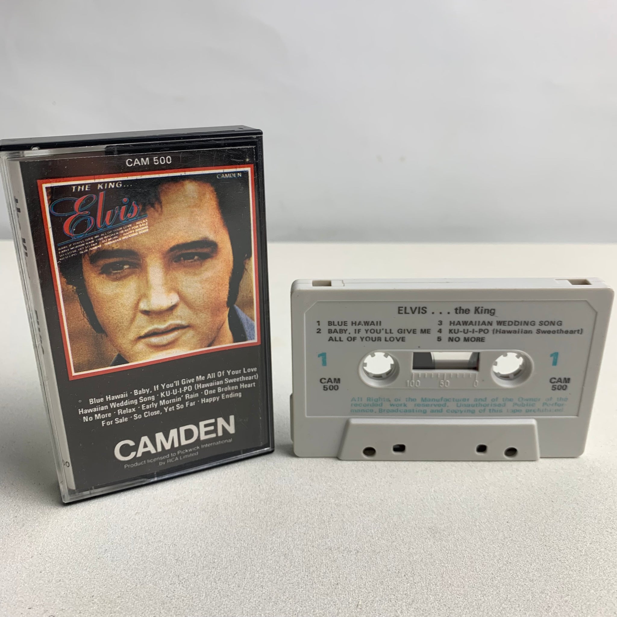 Cassette Tape Audio MC The King Elvis