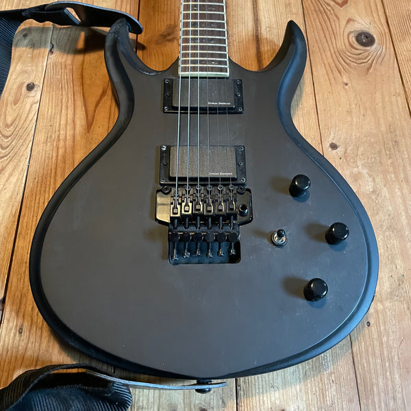 Schecter Devil 6 Fr SBK Satin Black E-Gitarre