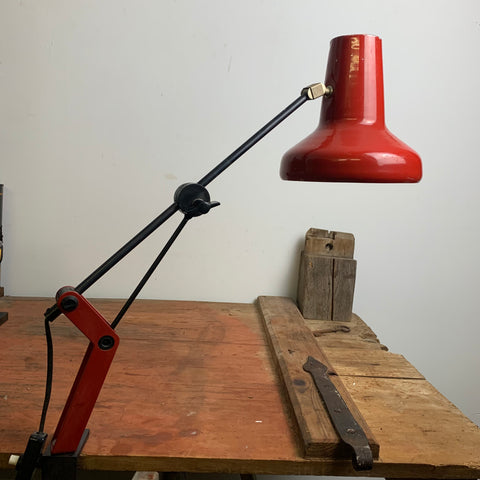 Vintage flexible Schreibtischlampe
