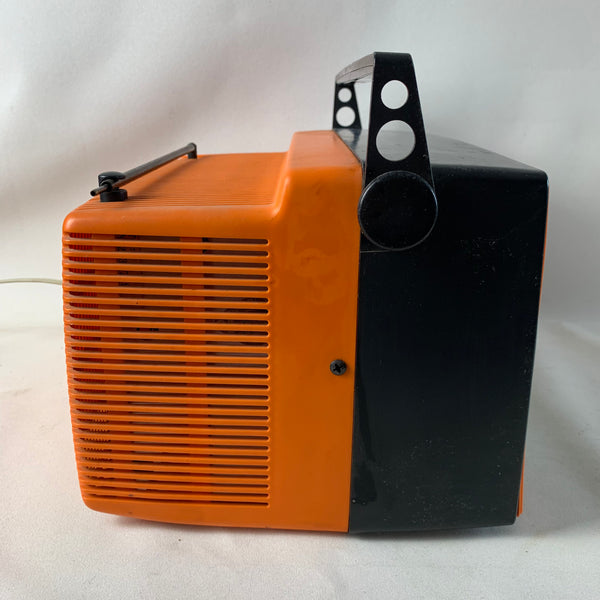 Vintage Fernseher Blaupunkt in orange