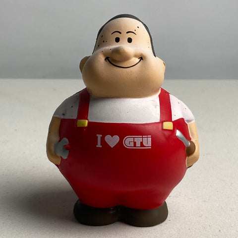 Werbe Figur Herr Bert I Love GTÜ