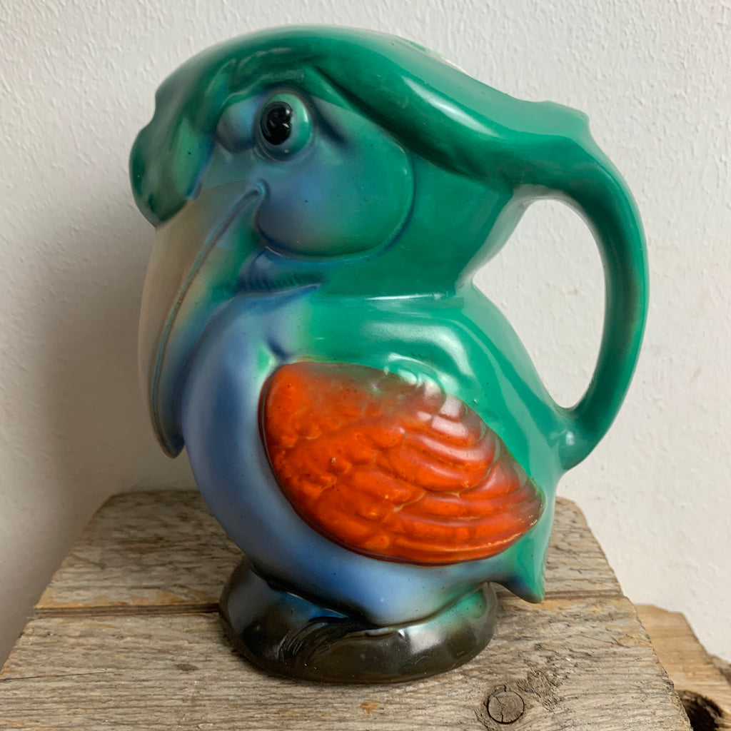 Vintage Keramik Krug Vogel – Trödelfuchs Vintage Shop