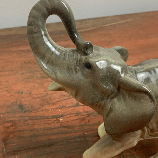 Vintage Porzellan Elefant