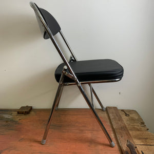 Stahlrohr Klappstuhl im 70er Jahre Stil – Trödelfuchs Vintage Shop