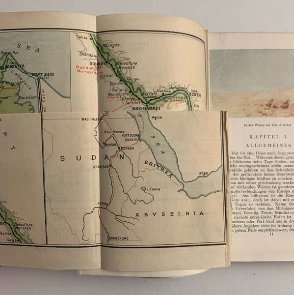 Buch Ägypten wie man es am besten bereist 1911 - 1912