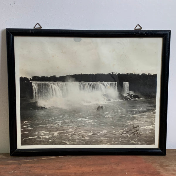 Original Foto von den Niagarafällen 1931