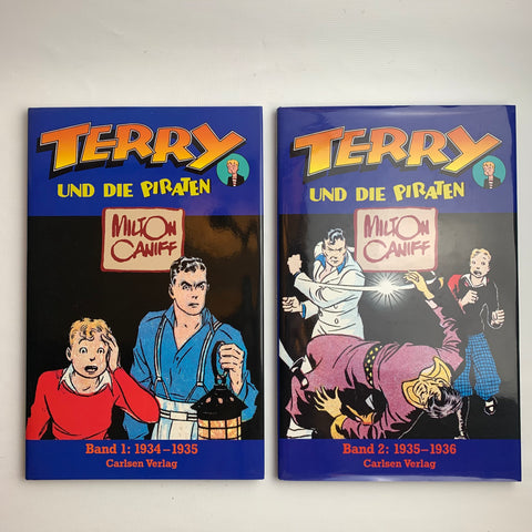 Comic Terry und die Piraten Band 1 und 2