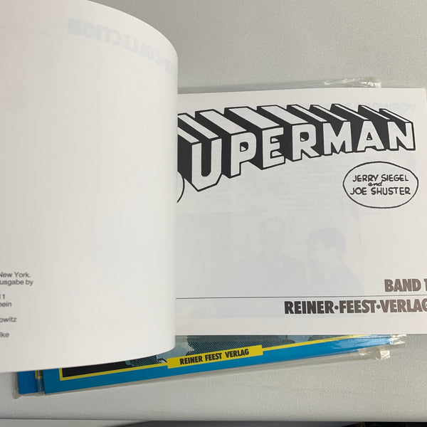 Superman Band 1 bis 3 vom Reiner Feest Verlag