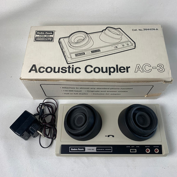 Acoustic Coupler Radio Shack