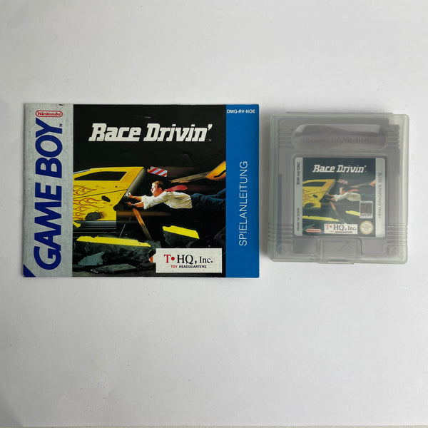Race Drivin Modul / Spiel und Anleitung Nintendo Game Boy