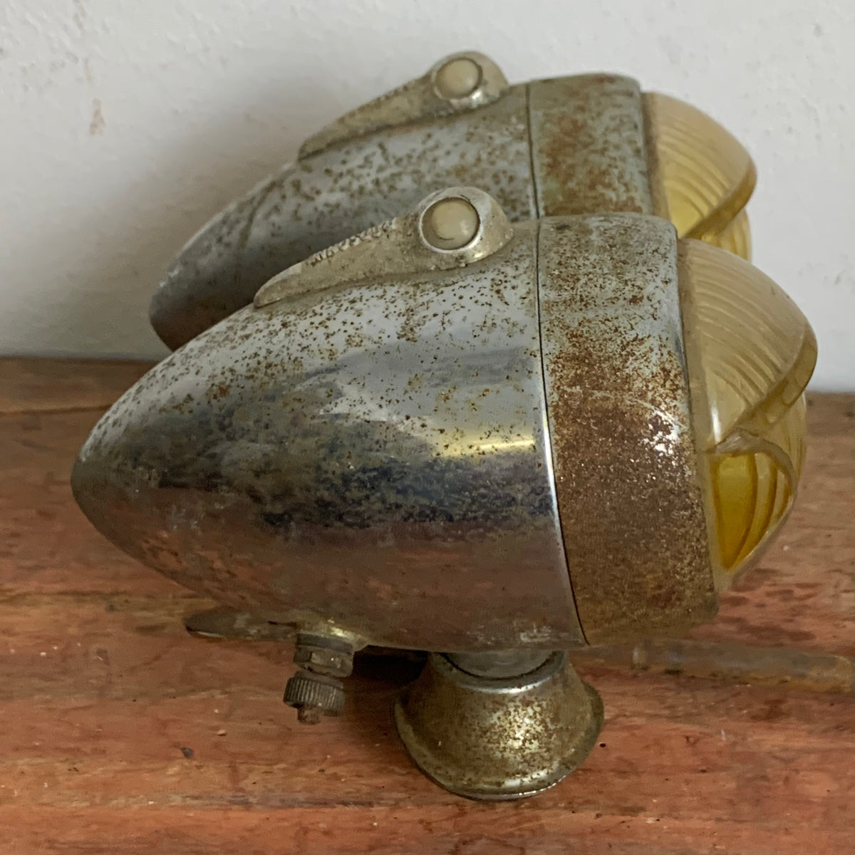 Lampe Frontale Vélo UNION Allemagne - Vintage - Fonctionnelle