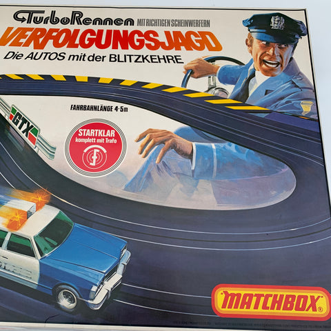 Matchbox Turborennen Verfolgungsjagd