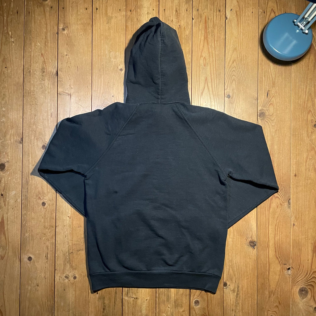 Fruit of the Loom Vintage Black Hoodie Trodelfuchs Vintage Shop